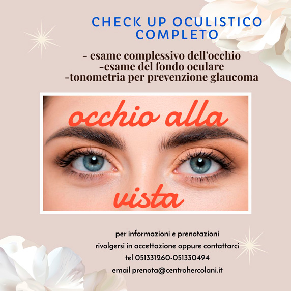 Check Up Oculistico  - Centro Hercolani